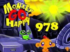Gêm Monkey Go Happy 978 ar-lein