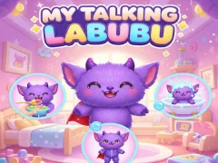 Gêm My Talking Labubu ar-lein