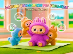 Gêm Labubu Tamagotchi Pet Simulator ar-lein