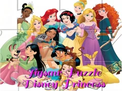 Gêm Jigsaw Puzzle: Disney Princess ar-lein