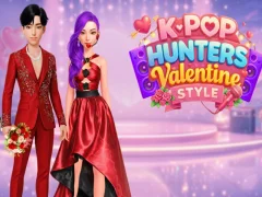 Gêm K Pop Hunters Valentine Style ar-lein