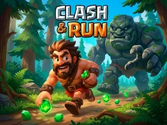 Gêm Clash & Run ar-lein