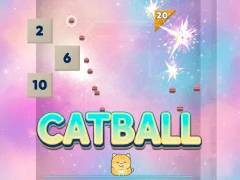 Gêm Cat Ball ar-lein