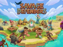 Gêm Savage Defenders ar-lein
