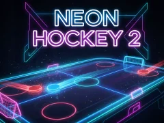 Gêm Neon Hockey 2 ar-lein