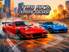 Gêm Two RX7 Drifters ar-lein