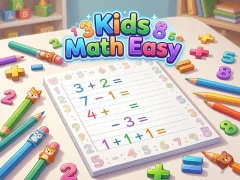 Gêm Kids Math Easy ar-lein