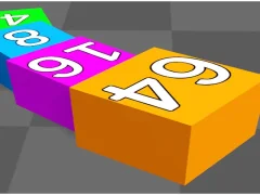 Gêm Cube Arena 2048 Merge Numbers ar-lein