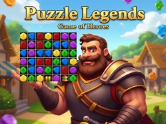 Gêm Puzzle Legends Game of Heroes ar-lein