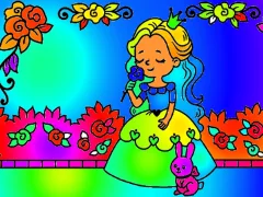 Gêm Coloring Book: Princess Juliet ar-lein