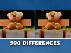 Gêm Find 500 Differences ar-lein