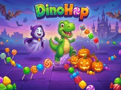 Gêm DinoHop ar-lein