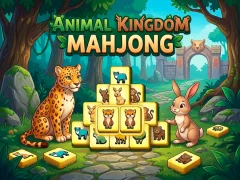 Gêm Animal Kingdom Mahjong ar-lein