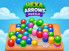 Gêm Hexa Arrows Puzzle ar-lein