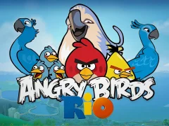 Gêm Angry Birds Rio Online ar-lein