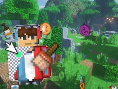 Gêm Draw a skin for Mineblock with physics ar-lein