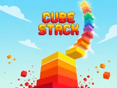 Gêm Cube Stack ar-lein