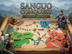 Gêm Sanguo Conquest Thirteen Provinces ar-lein