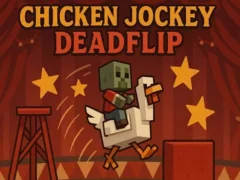 Gêm Chicken Jockey Deadflip ar-lein