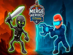 Gêm Merge Heroes Titans ar-lein