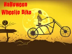 Gêm Halloween Wheelie Bike ar-lein