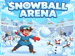 Gêm SnowBall Arena ar-lein