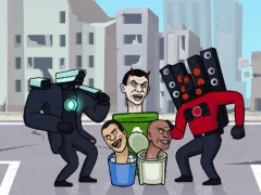 Gêm Skibidi Toilet Evolution Mod ar-lein