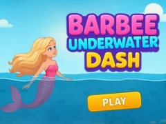 Gêm Barbee Underwater Dash ar-lein