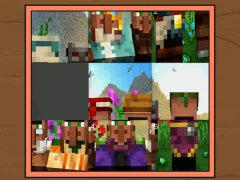 Gêm Puzzle Minecraft ar-lein
