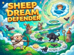 Gêm Sheep Dream Defender ar-lein