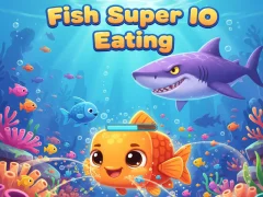 Gêm Fish Super IO Eating ar-lein
