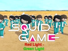 Gêm Squid game: Green Light, Red Light ar-lein