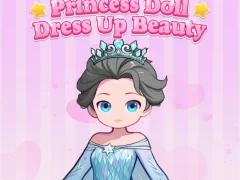 Gêm Princess Doll Dress Up Beauty ar-lein