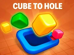 Gêm Cube to Hole ar-lein
