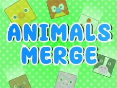 Gêm Animals Merge ar-lein