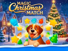 Gêm Magic Christmas Tree Match-3 ar-lein