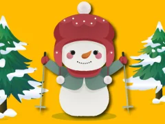 Gêm Break The Snowman Xmas ar-lein