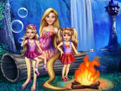Gêm Gorgeous Twins Spring Camp ar-lein