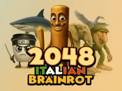 Gêm 2048 Italian Brainrot ar-lein