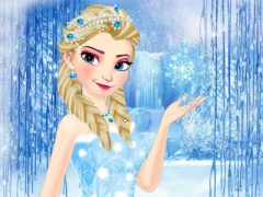 Gêm Ice Queen Winter Fashion ar-lein