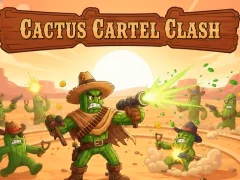 Gêm Cactus Cartel Clash ar-lein