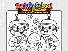 Gêm Back to School: Robot Coloring Book ar-lein