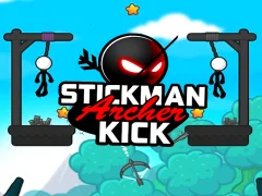 Gêm Stickman Archer Kick ar-lein