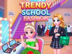 Gêm Trendy School Fashion ar-lein