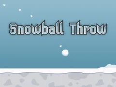 Gêm Snowball Throw ar-lein