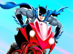 Gêm Batman Motorbike Racing ar-lein
