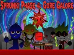 Gêm Sprunki Phase 4: Gore Galore ar-lein