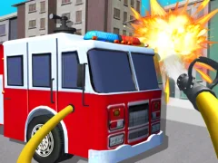 Gêm Fire Truck Driving Simulator ar-lein