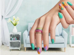 Gêm Nail Art Puzzle ar-lein