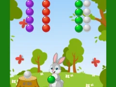 Gêm Rabbit Bubble Shooter ar-lein
